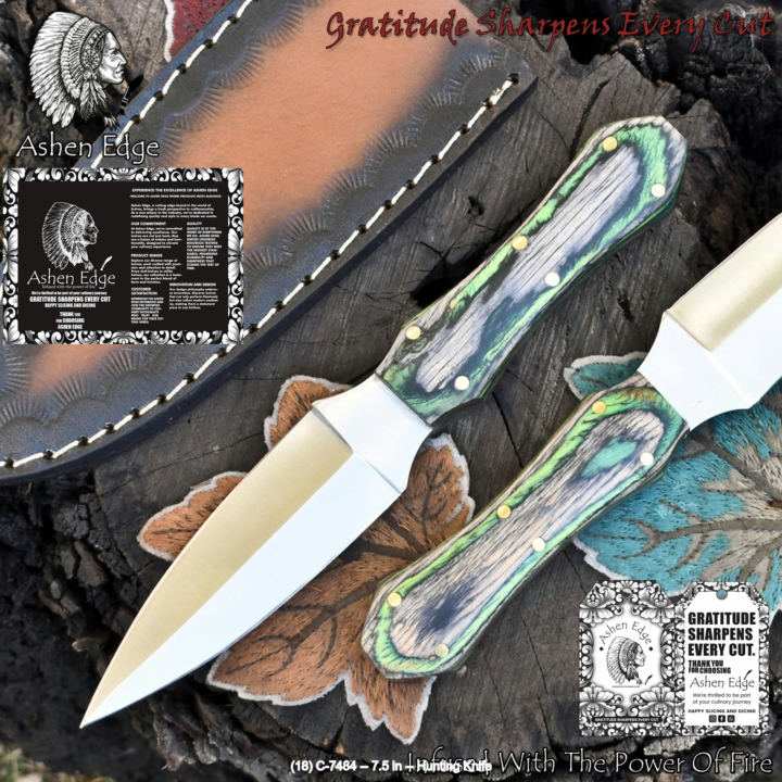 Wholesale gut hook knives hand-forged by Louis Martin