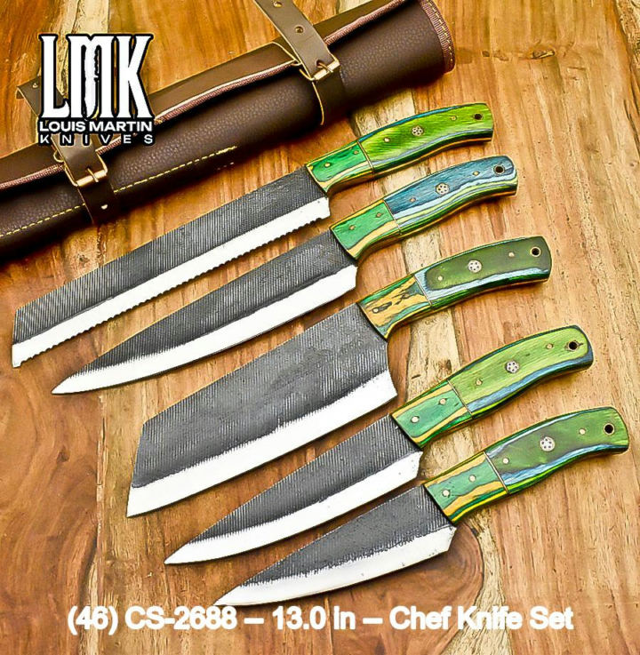 Wholesale kitchen knives & knife sets hand-forged by Louis Martin