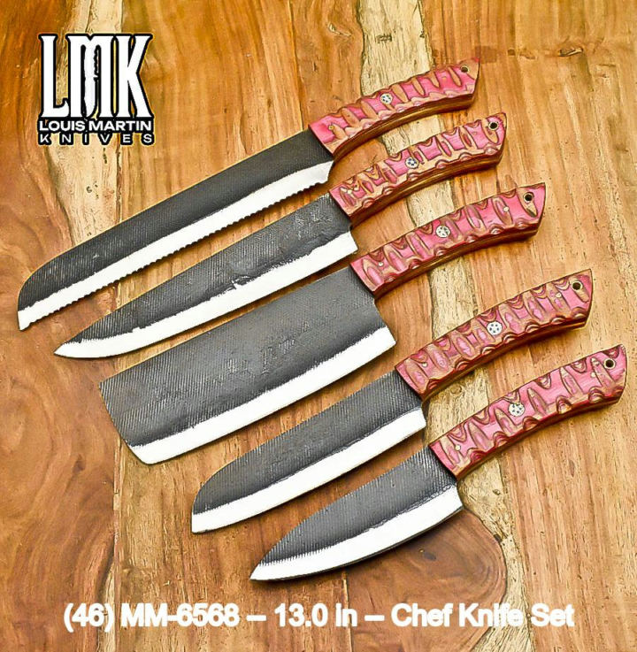 Wholesale kitchen knives & knife sets hand-forged by Louis Martin