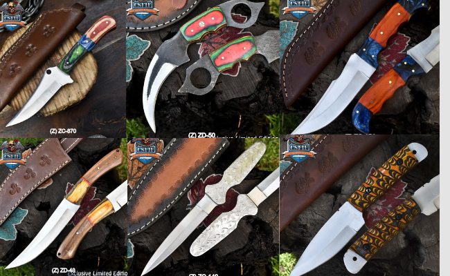 skinning knives