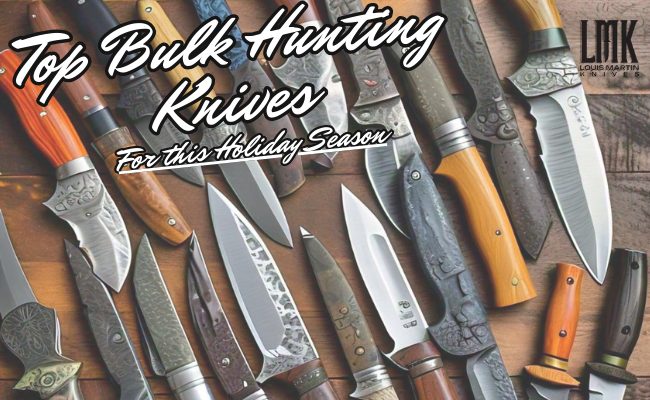 top bulk hunting knives to gift this holiday season