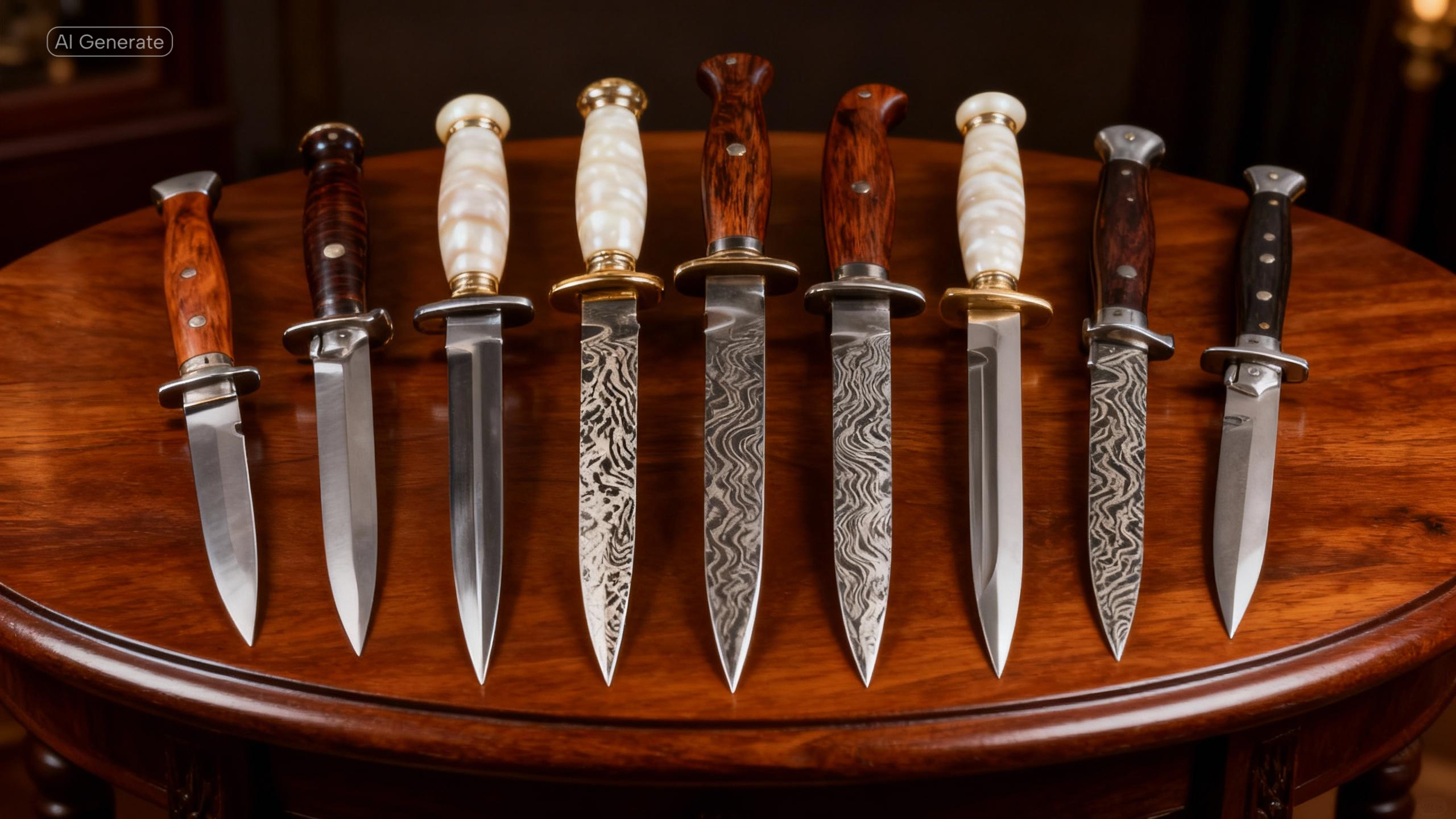 The Elegance design of Wholesale stiletto knives